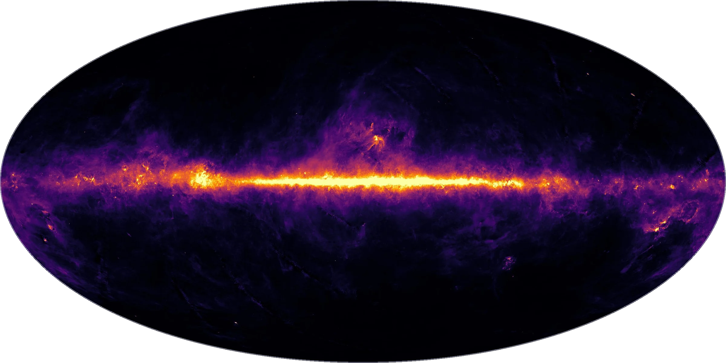 the entire sky at 12 microns (WISE)